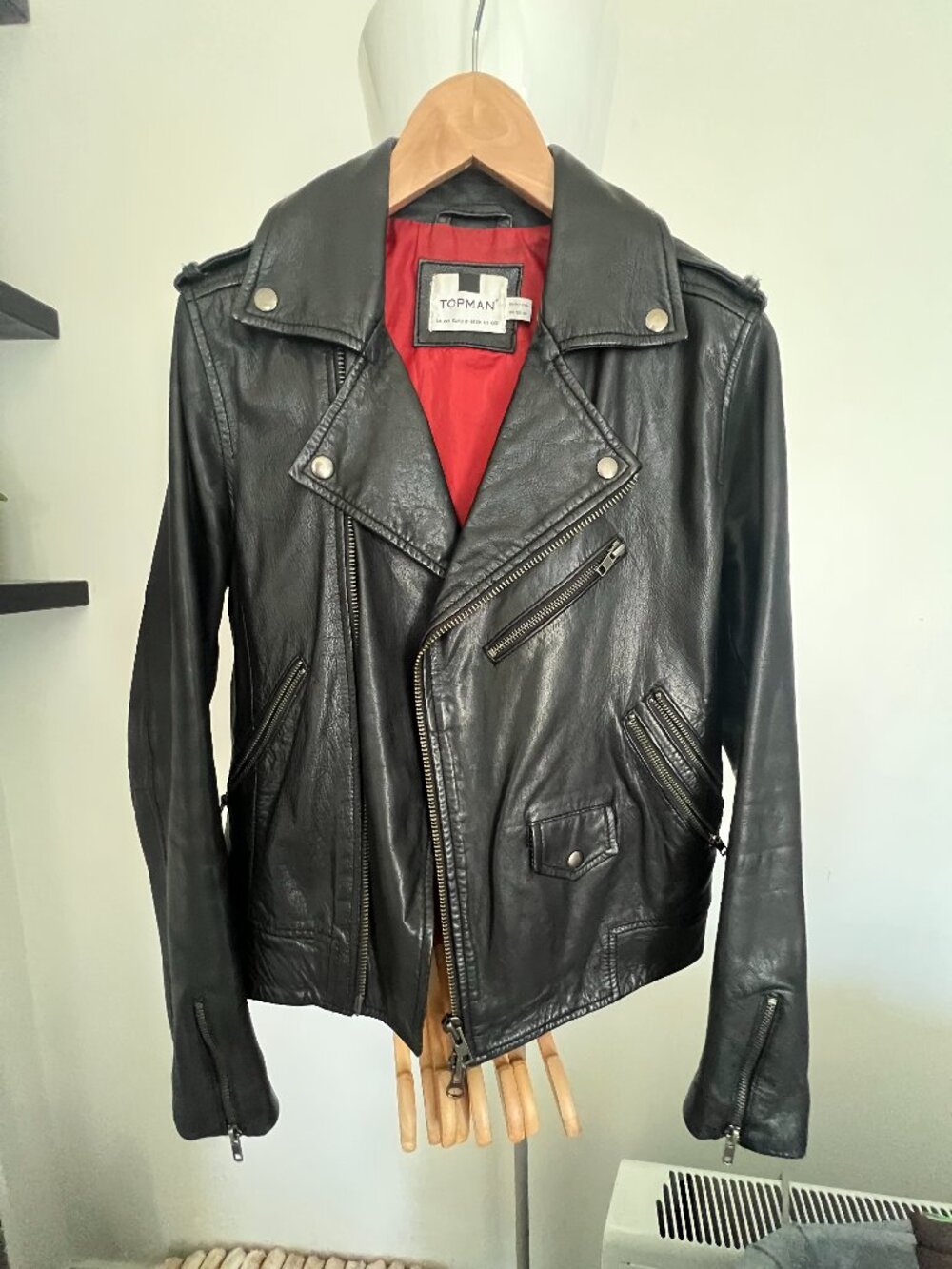 TOPMAN Genuine Leather jacket